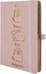 Quaderno Pusheen Eat. Sleep. Eat. Repeat. A5 Premium Notebook Cdu 10