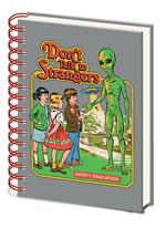 Quaderno. Steven Rhodes: Dont Talk To Strangers -A5 Wiro Notebook-