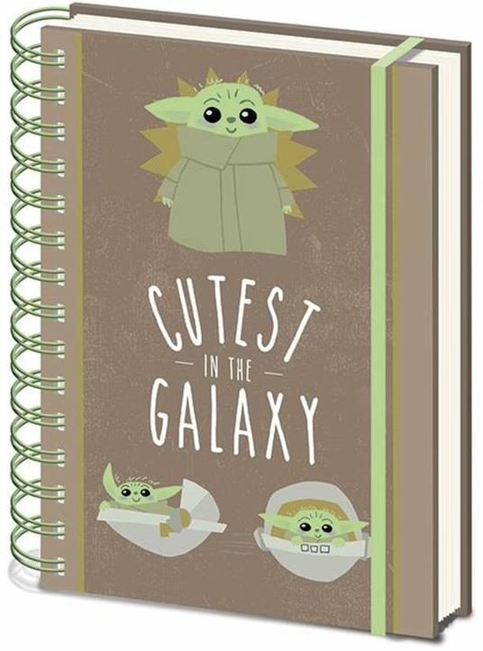 Star Wars: The Mandalorian - Cutest In The Galaxy A5 Wiro Notebook (Quaderno)