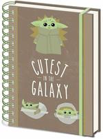 Star Wars: The Mandalorian - Cutest In The Galaxy A5 Wiro Notebook (Quaderno)