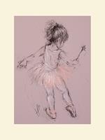 Stampa Montata 30X40 Cm Hazel Bowman Little Ballerina I