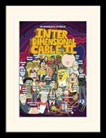 Stampa In Cornice 30X40 Cm Rick And Morty. Stars Of Interdimensional Cable