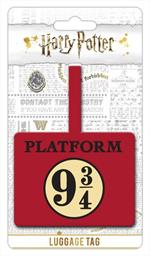 Etichetta per valigia Harry Potter Binario 9 e 3/4. Platform 9 3/4