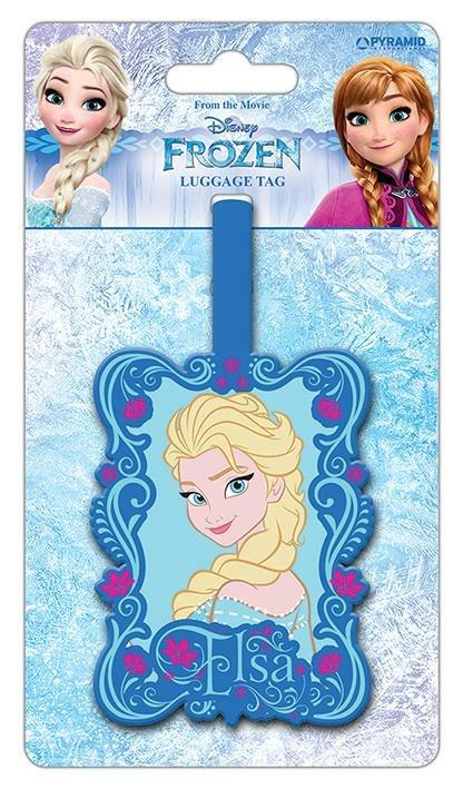 Targhetta Porta Indirizzo Disney. Frozen -Luggage Tag-