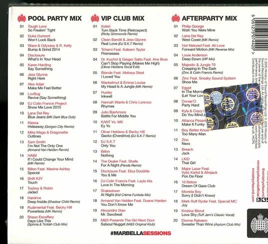 Marbella Sessions 2015 - CD Audio - 2