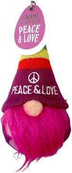 PEACE & LOVE - GNOMO PORTAFORTUNA