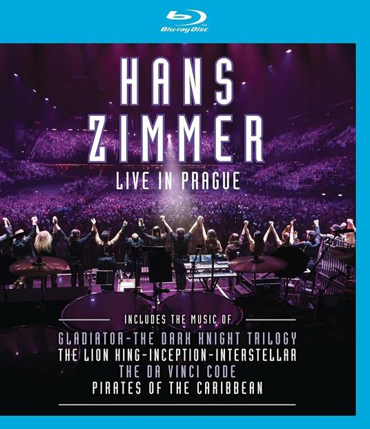 Live in Prague (Blu-ray) - Blu-ray di Hans Zimmer