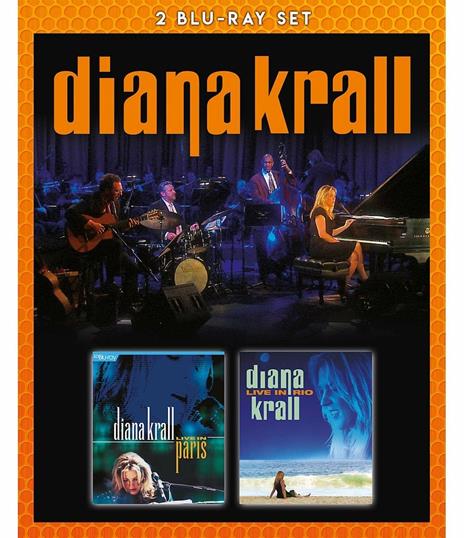 Live in Paris - Live in Rio (2 Blu-ray) - Blu-ray di Diana Krall