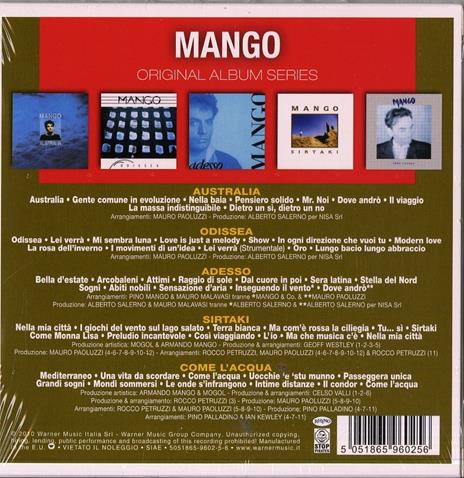 Original Album Series - CD Audio di Mango - 2