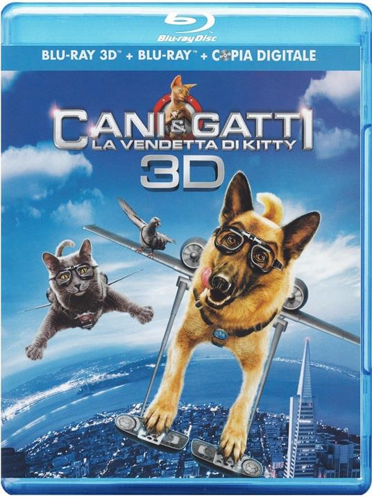 Cani & gatti. La vendetta di Kitty (Blu-ray + Blu-ray 3D) di Brad Peyton