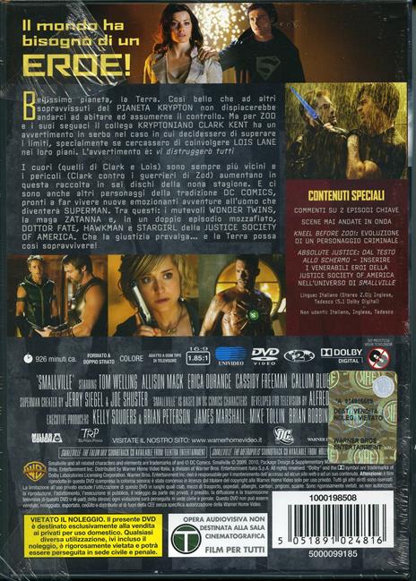 Smallville. Stagione 9 (Serie TV ita) (6 DVD) di Kevin Fair,Mairzee Almas,Mike Rohl,Wayne Rose - DVD - 2