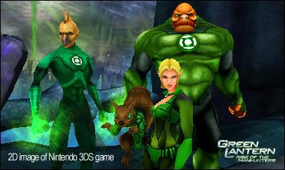 Lanterna Verde: L'ascesa dei Manhunters - 3DS - 5