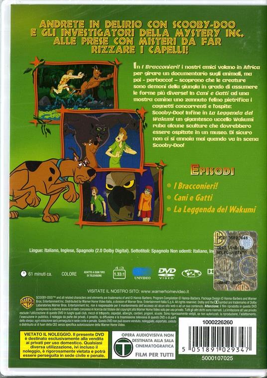 Scooby-Doo e un safari di mostri - DVD - 2