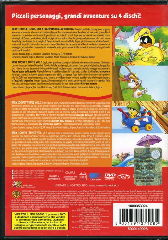 4 grandi cartoni. Baby Looney Tunes (4 DVD) di Michael Hack - 2
