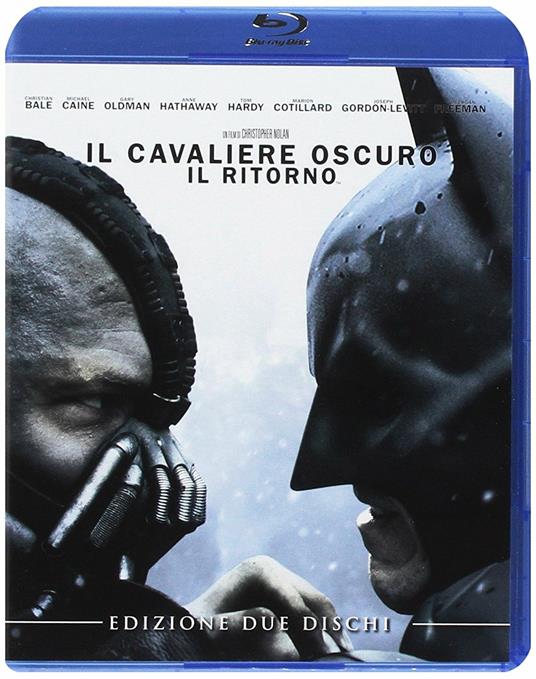 Il Cavaliere Oscuro. Il ritorno (2 Blu-ray) di Christopher Nolan - Blu-ray