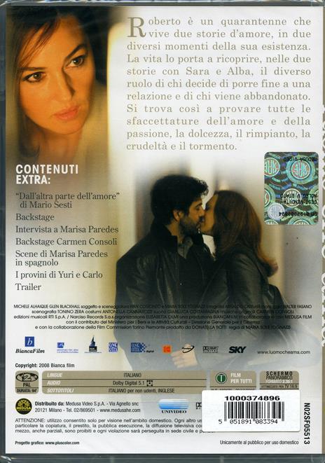 L' uomo che ama di Maria Sole Tognazzi - DVD - 2