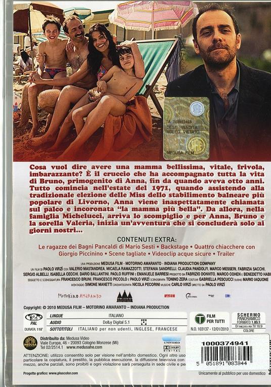 La prima cosa bella di Paolo Virzì - DVD - 2