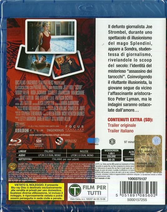 Scoop di Woody Allen - Blu-ray - 2