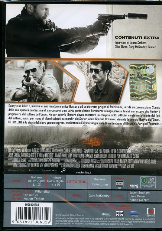 Killer Elite di Gary McKendry - DVD - 2