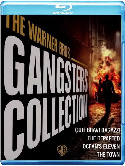 The Warner Bros. Gangsters Collection (4 Blu-ray) di Ben Affleck,Martin Scorsese,Steven Soderbergh