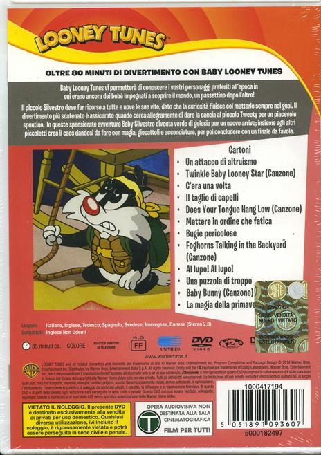 Baby Looney Tunes. Silvestro - DVD - 2