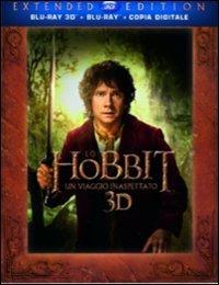 Lo Hobbit. Un viaggio inaspettato 3D (3 Blu-ray + 2 Blu-ray 3D) di Peter Jackson