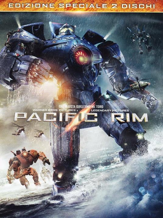 Pacific Rim (2 DVD) di Guillermo Del Toro - DVD