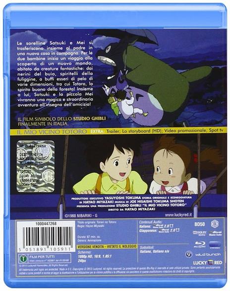 Il mio vicino Totoro di Hayao Miyazaki - Blu-ray - 2