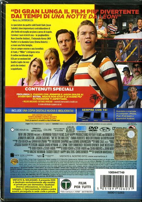 Come ti spaccio la famiglia di Rawson Marshall Thurber - DVD - 2