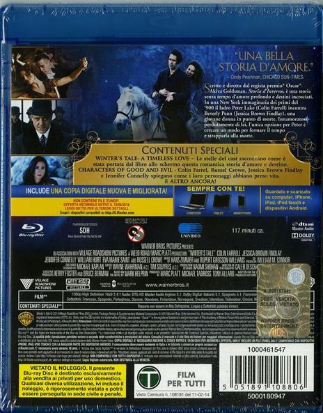 Storia d'inverno di Akiva Goldsman - Blu-ray - 2