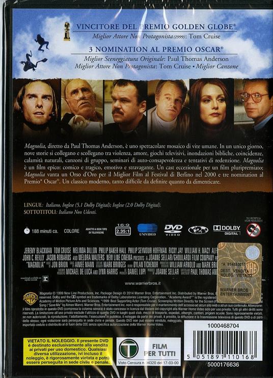 Magnolia di Paul Thomas Anderson - DVD - 2