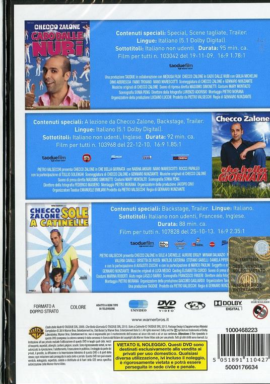 Checco Zalone. La triloggia (3 DVD) di Gennaro Nunziante - 2