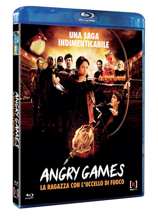 Angry Games. La ragazza con l'uccello di fuoco di Jason Friedberg,Aaron Seltzer - Blu-ray