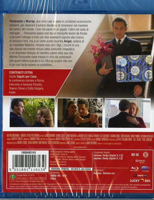 Gigolò per caso di John Turturro - Blu-ray - 2