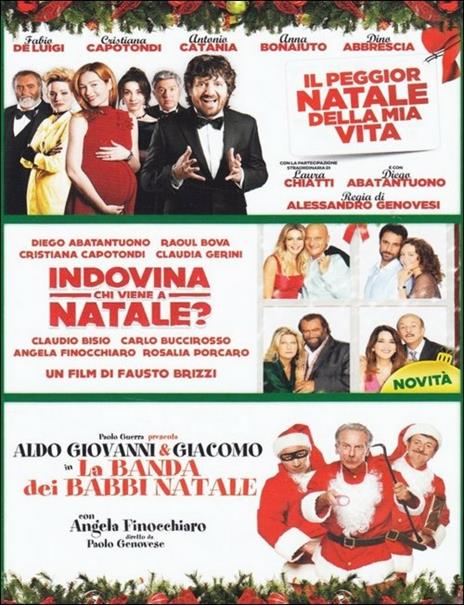 Risate sotto l'albero (3 DVD) di Fausto Brizzi,Paolo Genovese,Alessandro Genovesi