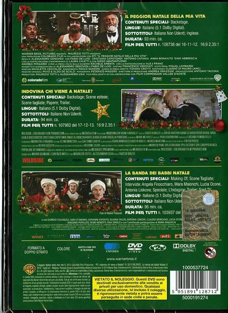 Risate sotto l'albero (3 DVD) di Fausto Brizzi,Paolo Genovese,Alessandro Genovesi - 2