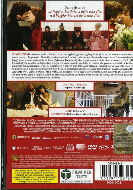 Soap Opera di Alessandro Genovesi - DVD - 2