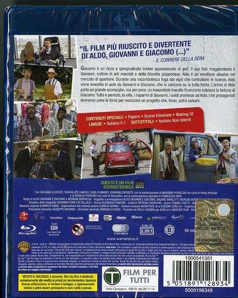 Il ricco, il povero e il maggiordomo di Aldo,Giovanni,Giacomo,Morgan Bertacca - Blu-ray - 2