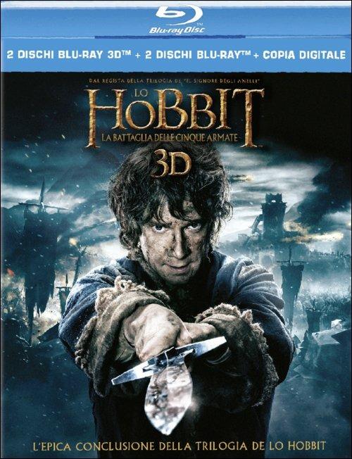 Lo Hobbit. La battaglia delle cinque armate 3D (2 Blu-ray + 2 Blu-ray 3D) di Peter Jackson
