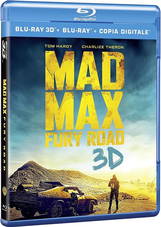 Mad Max. Fury Road 3D (Blu-ray + Blu-ray 3D) di George Miller - Blu-ray + Blu-ray 3D