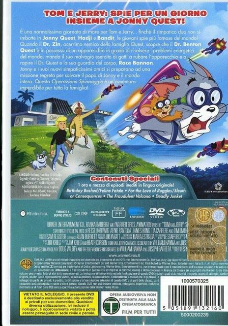 Tom & Jerry. Operazione spionaggio di Spike Brandt - DVD - 2