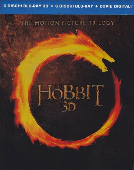 Lo Hobbit. The Motion Picture Trilogy (6 Blu-ray + 6 Blu-ray 3D) di Peter Jackson