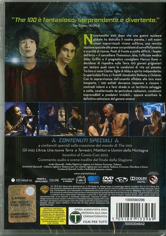 The 100. Stagione 1 (3 DVD) di Dean White,Mairzee Almas,Omar Madha - DVD - 2