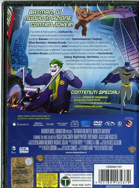 Batman Unlimited. L'alleanza dei mostri di Butch Lukic - DVD - 2