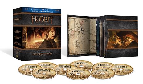 The Hobbit. The Motion Picture Trilogy. Extended Edition di Peter Jackson - 2