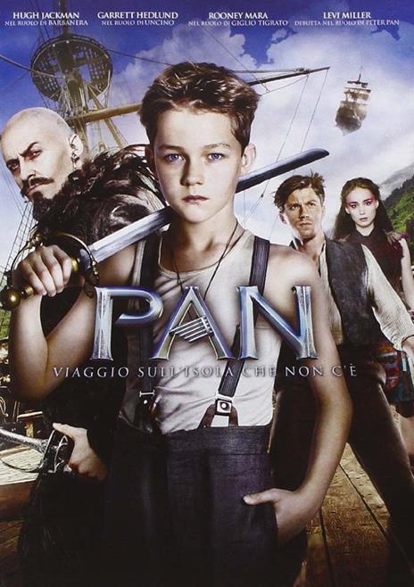 Pan. Viaggio sull'isola che non c'è di Joe Wright - DVD