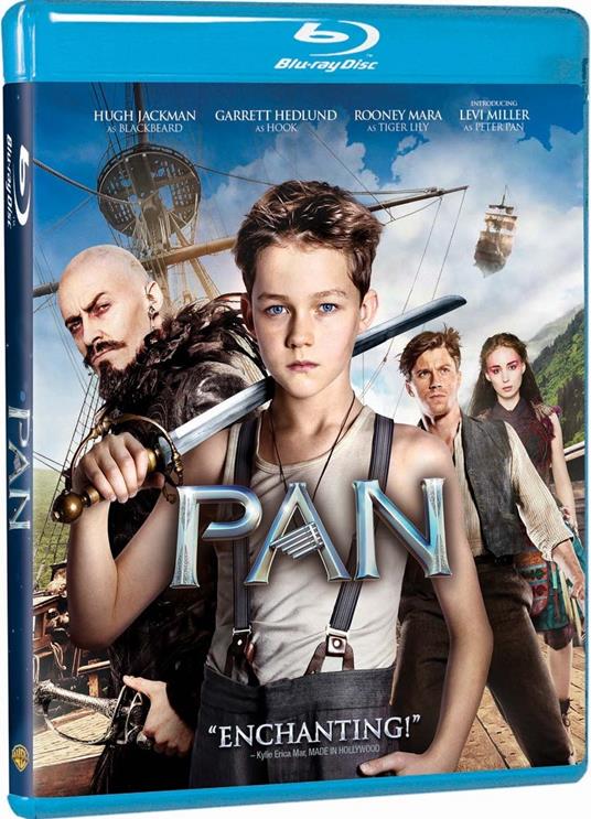 Pan. Viaggio sull'isola che non c'è di Joe Wright - Blu-ray