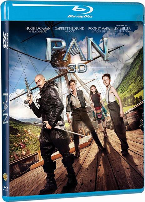 Pan. Viaggio sull'isola che non c'è 3D (Blu-ray + Blu-ray 3D) di Joe Wright