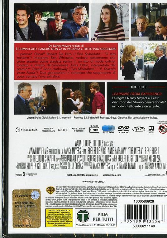 Lo stagista inaspettato di Nancy Meyers - DVD - 8