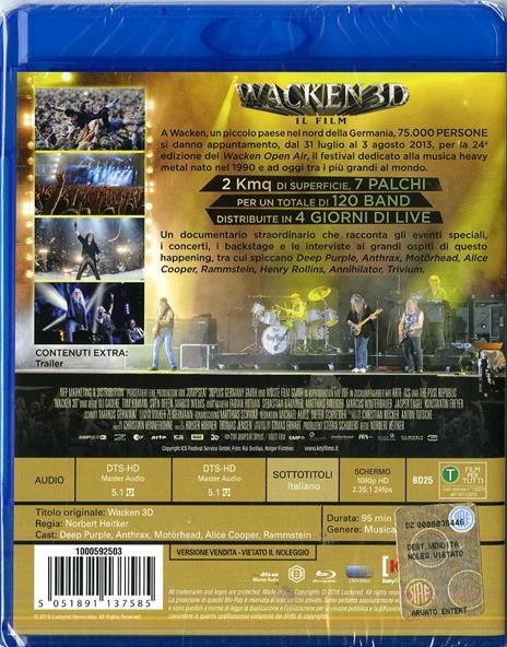 Wacken 3D di Norbert Heitker - Blu-ray 3D - 2